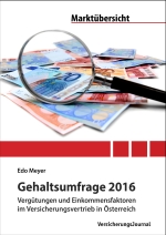 Marktübersicht „Gehaltsumfrage 2016“