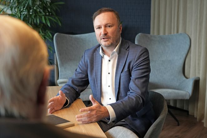 CEO Rene Unger im Gespräch mit dem VersicherungsJournal (Bild: Brunthaler)