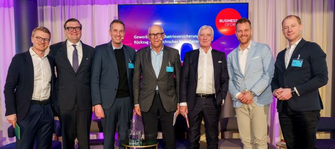 Diskussion über die Zukunft der Gewerbe- und Industrieversicherung in Österreich (Bild: Thomas Magyar) Diskussion über die Zukunft der Gewerbe- und Industrieversicherung in Österreich (Bild: Thomas Magyar)