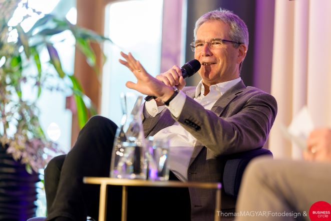 VIG-CEO Hartwig Löger beim Insurance Forum Austria (Bild: Thomas Magyar) VIG-CEO Hartwig Löger beim Insurance Forum Austria (Bild: Thomas Magyar)