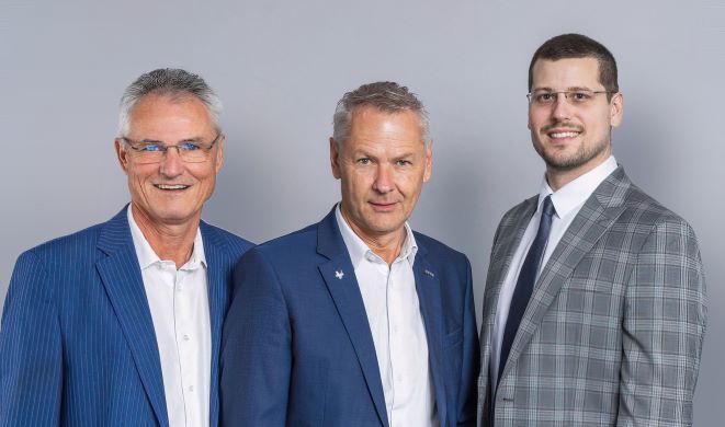 Der neue EFM-Vorstand (v.l.n.r.): Josef Graf. Peter Schernthaner und Philip Barwinek (Bild: EFM)