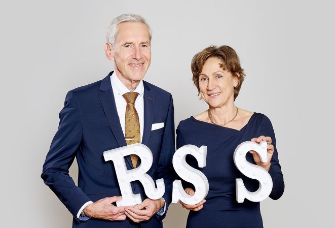 Die Vorsitzenden der RSS: Johann Höllwerth und Sonja Bydlinski (Bild: Sabine Klimpt)