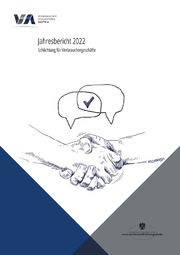 Jahresbericht 2022 (Cover: Verbraucherschlichtung Austria)