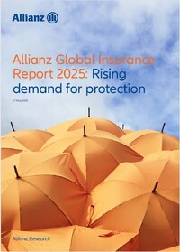 Allianz Global Insurance Report 2025 (Cover, Quelle: Allianz)