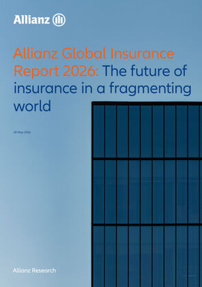 Allianz Global Insurance Report 2026 (Cover; Quelle: Allianz)