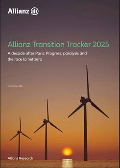 Allianz-Studie zur grünen Transformation (Cover: Allianz)
