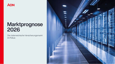 Marktprognose 2026 (Cover; Quelle: Aon)