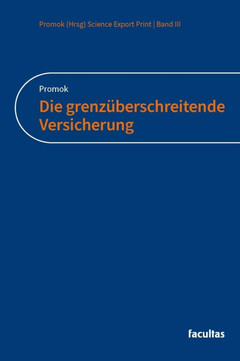 Buch-Cover: Die grenzüberschreitende Versicherung