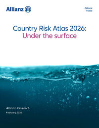 Country Risk Atlas 2026 (Cover; Quelle: Allianz Trade)