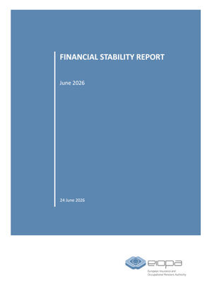 Finanzstabilitätsbericht Juni 2026 (Cover; Quelle: Eiopa)