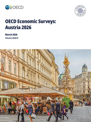 OECD-Wirtschaftsbericht Österreich, März 2026 (Cover; Quelle: OECD)