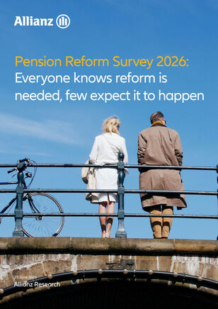 Pension Reform Survey 2026 (Cover; Quelle: Allianz)