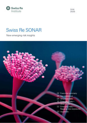 Swiss Re Sonar (Cover; Quelle: Swiss Re Institute)