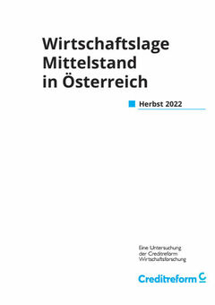Bericht zur Lage der KMUs in Österreich (Cover; Quelle: Creditreform)