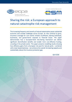 Staff Paper von Eiopa und ESM (Cover; Quelle: Eiopa)