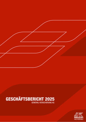 Geschäftsbericht 2025 (Cover; Quelle: Generali)