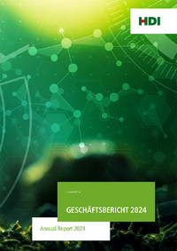 HDI-Geschäftsbericht 2024 (Cover: HDI)
