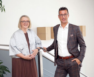Roswitha Hönigsperger und Hannes Dillinger (Bild: Astrid Weiss)