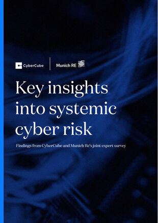 Cover des Berichts (Bild: Munich Re/Cybercube)