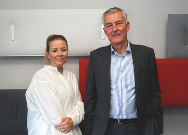 Carolin Kramer und Tilmann Buchner (Bild: Juliane Egger)