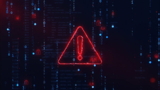 Monitor mit Warnzeichen (Symbolbild; Bild: Getty Images/Unsplash) Monitor mit Warnzeichen (Symbolbild; Bild: Getty Images/Unsplash)