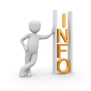 Symbolbild, Person mit Schriftzug Info (Bild: Peggy und Marco Lachmann-Anke/Pixabay)