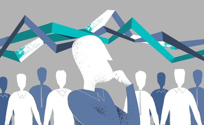 Personen, Kurven, abstrakt (Bild: Mirko Grisendi/Pixabay) Personen, Kurven, abstrakt (Bild: Mirko Grisendi/Pixabay)