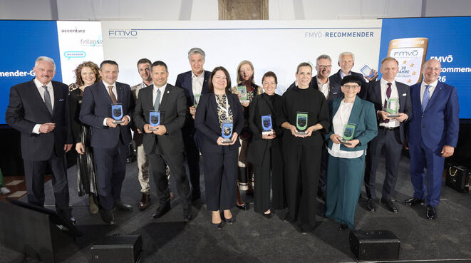 Das Gruppenfoto der Gewinner (Bild: FMVÖ/Martin Hörmandinger)