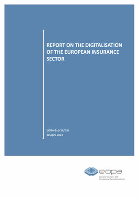 Neuer Eiopa-Bericht zur Digitalisierung (Cover; Quelle: Eiopa)