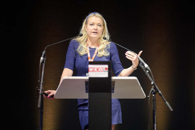 Isabelle Vonkilch referierte beim Expertentreffen in Rust (Bild: Sabine Klimpt/Lichtblick KG)