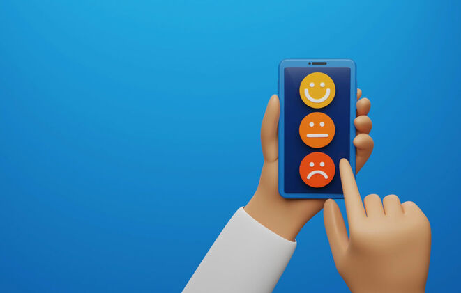 Negative Bewertung am Smartphone (Bild: Getty Images/Unsplash) Negative Bewertung am Smartphone (Bild: Getty Images/Unsplash)