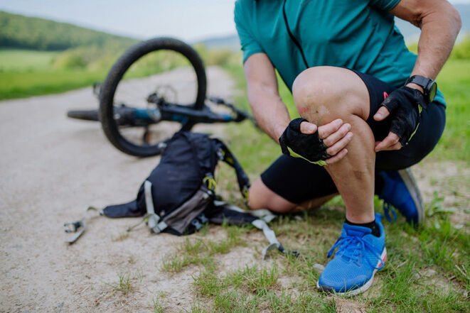Fahrradunfall (Bild: Getty Images/Unsplash) Fahrradunfall (Bild: Getty Images/Unsplash)