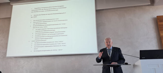 Peter-Christian Müller-Graff (Bild: Lampert)