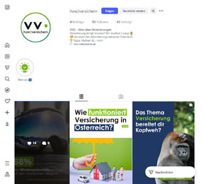 Screenshot der VVO-Instagram-Seite