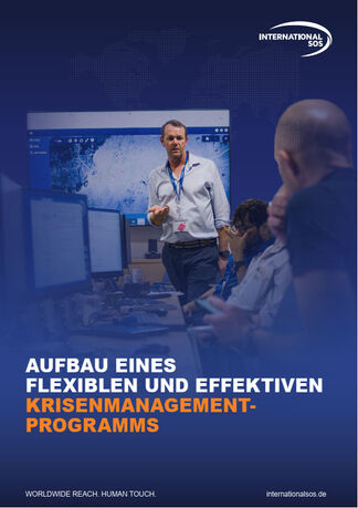 Whitepaper (Cover; Quelle: International SOS)