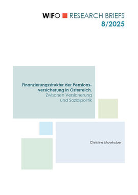 Wifo-Analyse zur Finanzierungsstruktur der Pensionsversicherung (Cover; Quelle: Wifo)