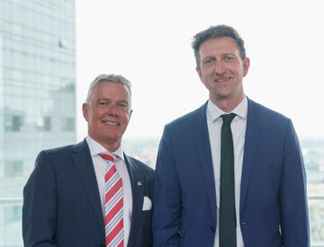 Vorgänger Markus Winkler (li.) und Nachfolger Oliver Freudenschuß (Bild: Generali)